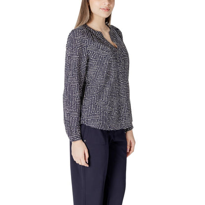 Street One Blue Viscose Shirt