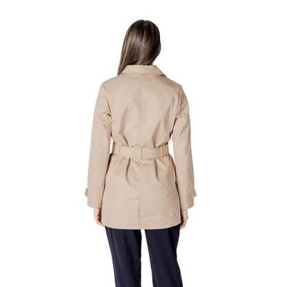 Street One Beige Cotton Jackets & Coat