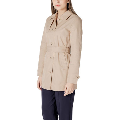 Street One Beige Cotton Jackets & Coat