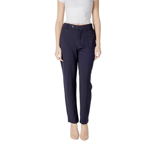 Street One Blue Viscose Jeans & Pant