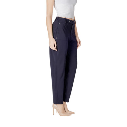 Street One Blue Viscose Jeans & Pant