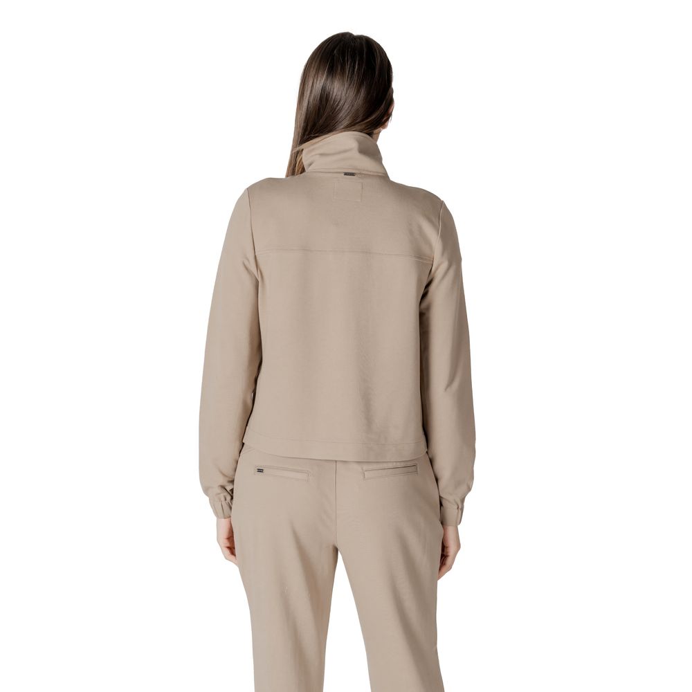 Street One Beige Viscose Jackets & Coat