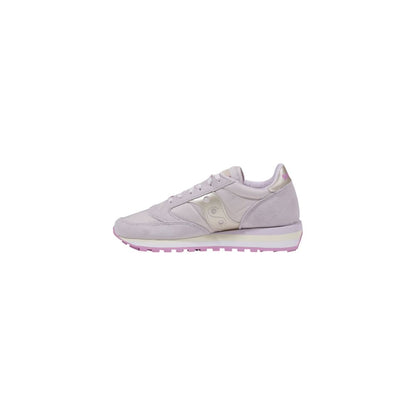 Saucony Pink Suede Leather Sneaker