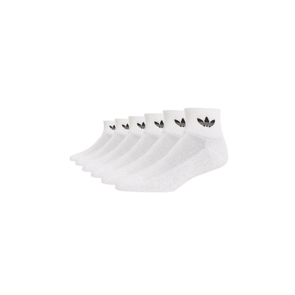 Adidas White Cotton Sock
