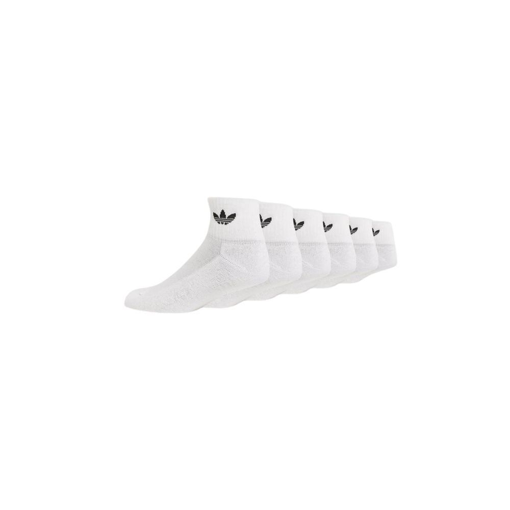 Adidas White Cotton Sock