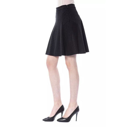 BYBLOS Black Polyester Skirt