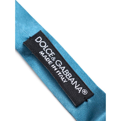 Dolce & Gabbana Blue Silk Ties & Bowty
