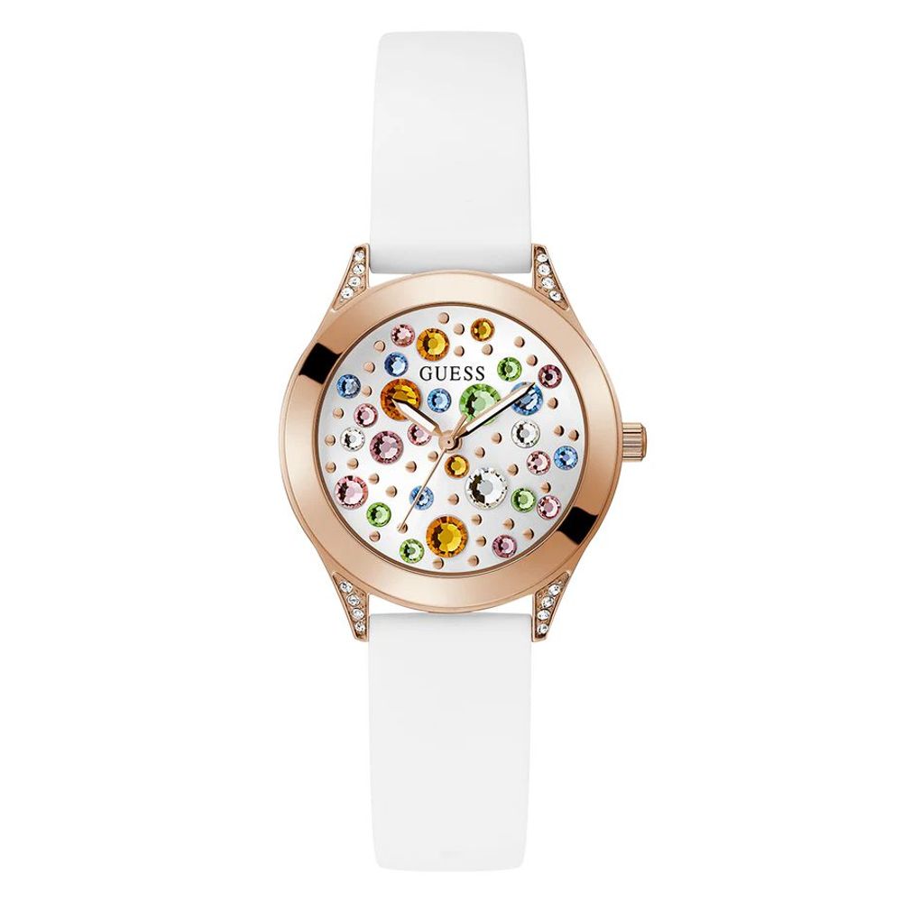 Guess White Synthetic Watch