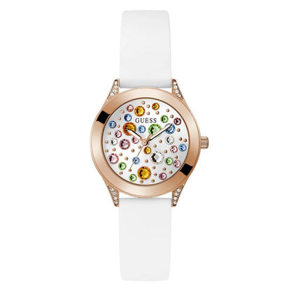 Guess White Synthetic Watch