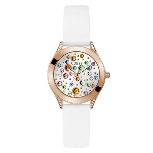 Guess White Synthetic Watch