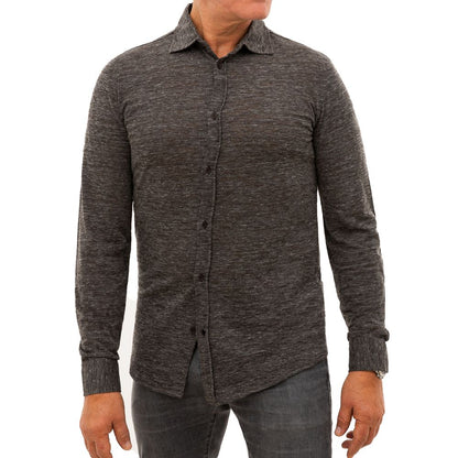 Corneliani Gray Wool Clothing