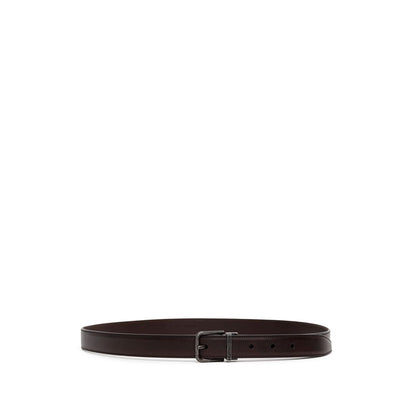 Dolce & Gabbana Brown Calfskin Belt