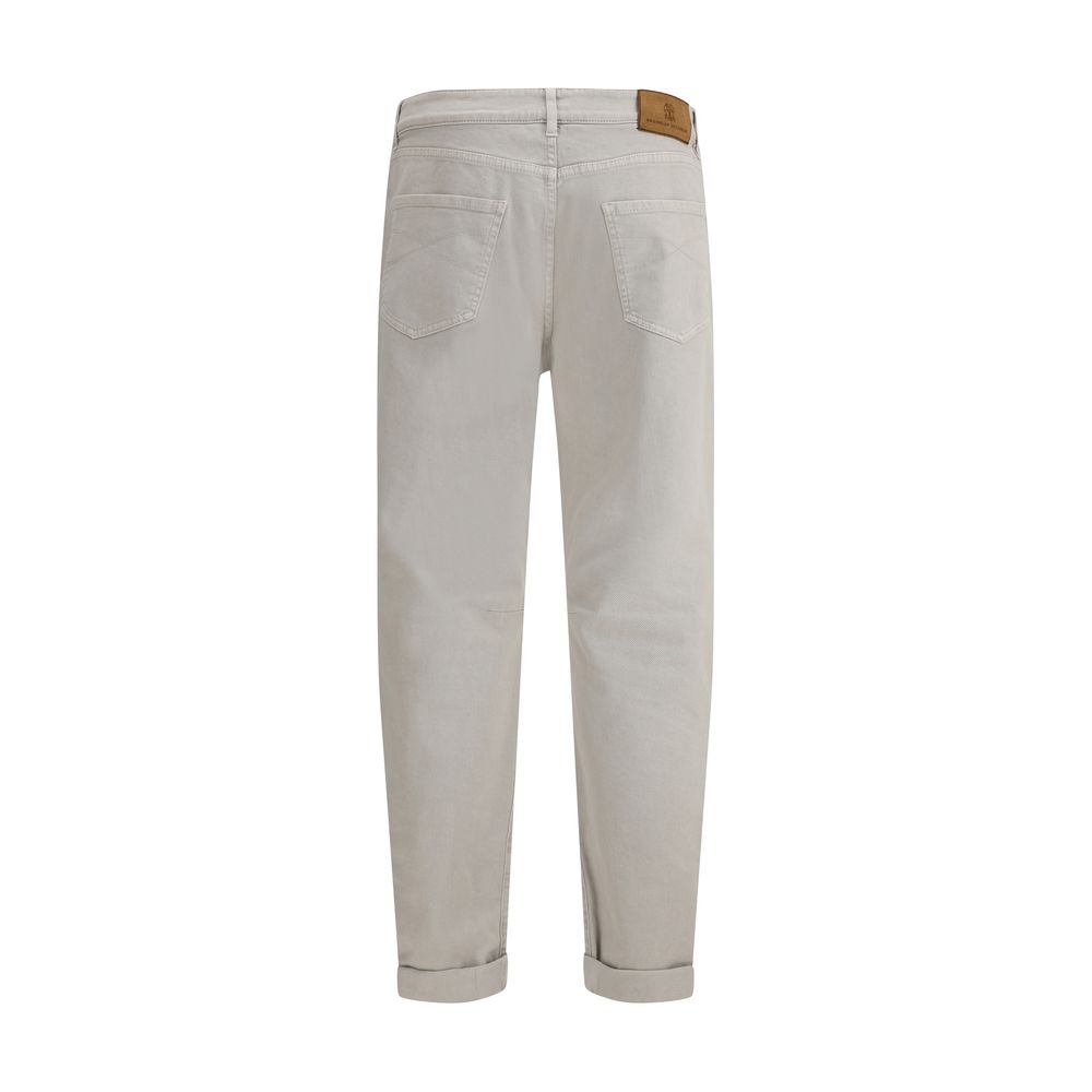 Brunello Cucinelli Pants with turn-up hem