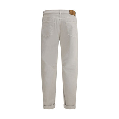 Brunello Cucinelli Pants with turn-up hem