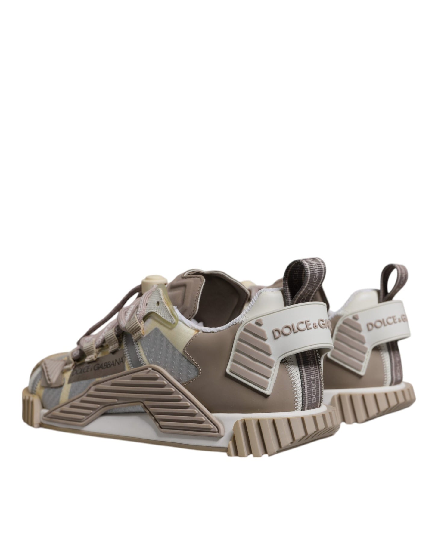 Dolce & Gabbana Multicolor Lace Up Low Top NS1 Sneakers Shoes