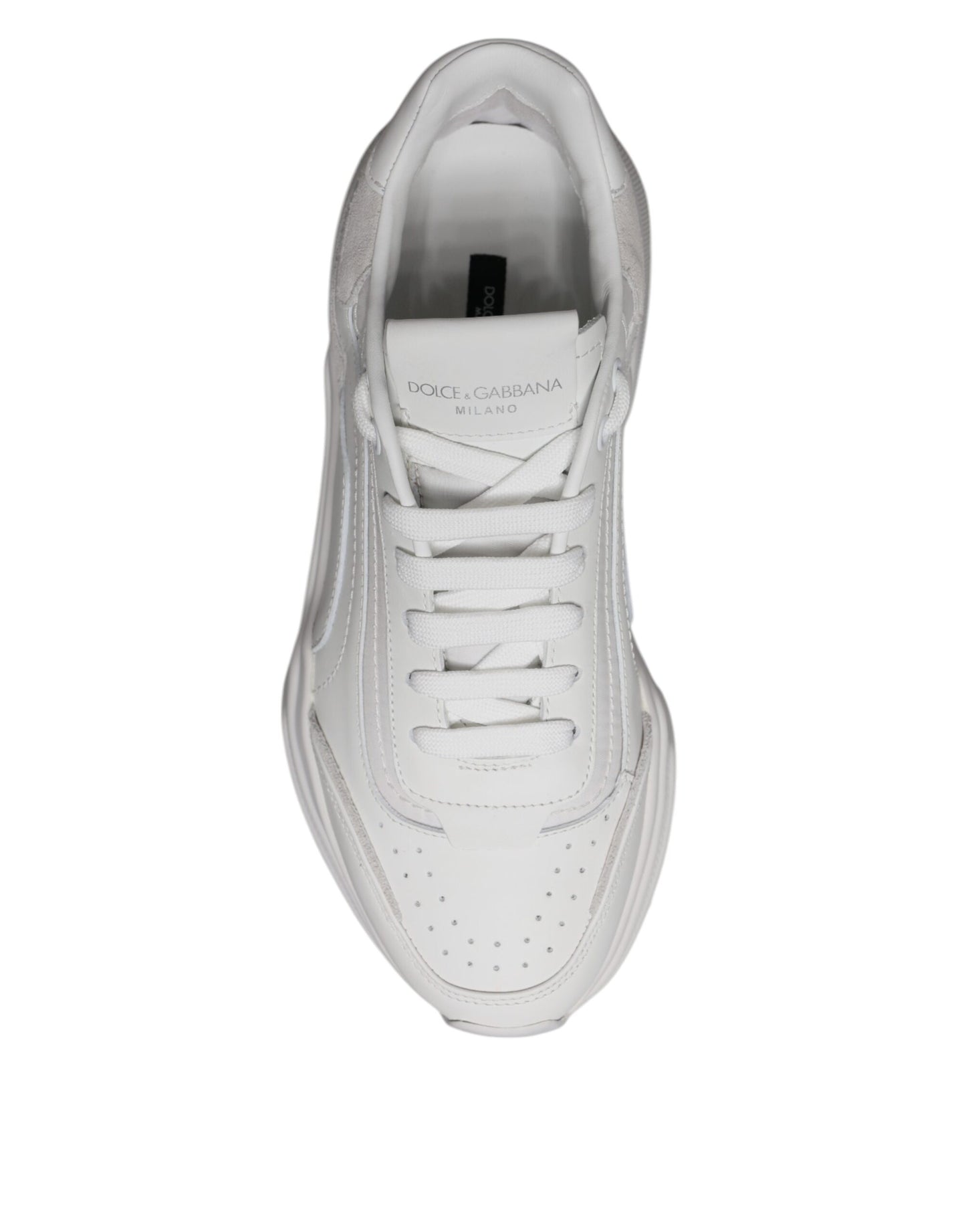 Dolce & Gabbana White Daymaster Low Top Sneakers Shoes