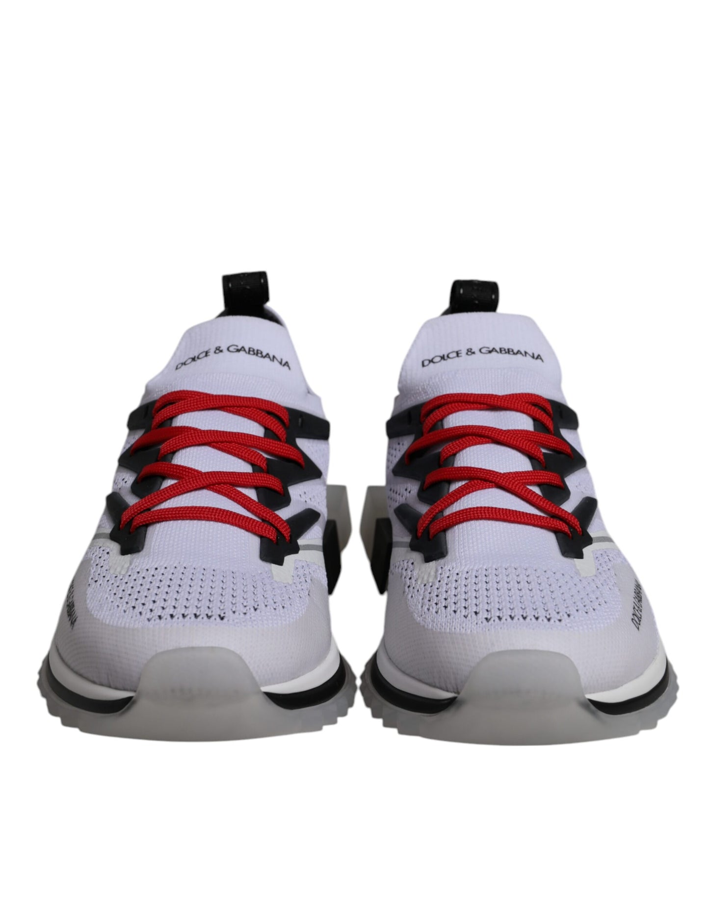 Dolce & Gabbana White SORRENTO Sport Stretch Sneakers Shoes