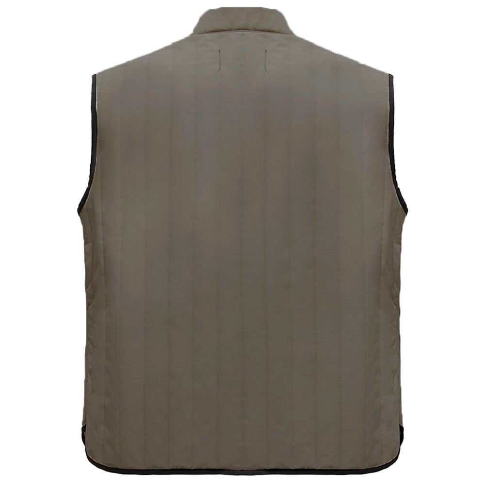 Refrigiwear Gray Polyester Men Vest