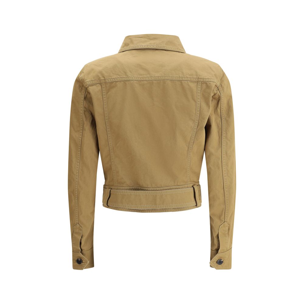 Saint Laurent Cotton cropped Jacket