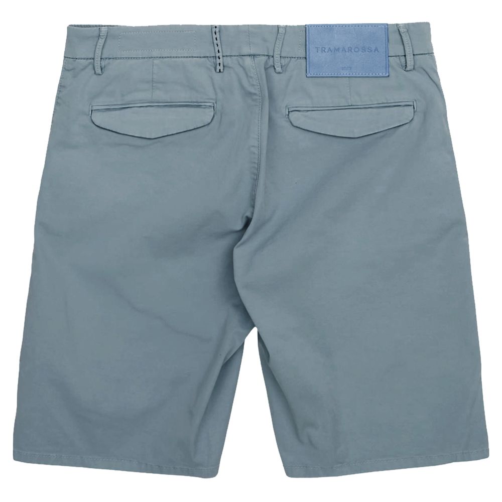 Tramarossa Light Blue Linen Short