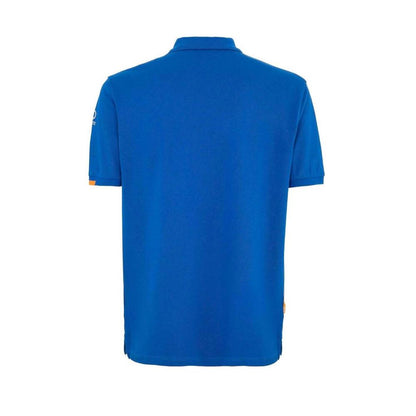 Suns Blue Cotton Polo Shirt