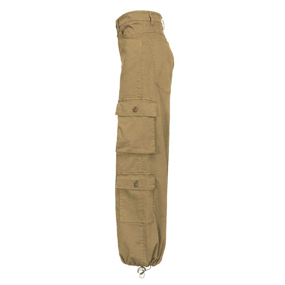 PINKO Beige Cotton Jeans & Pant