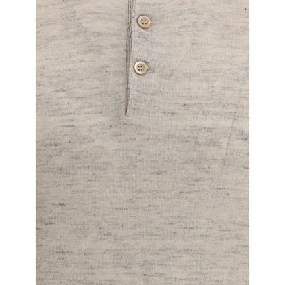 Brunello Cucinelli Linen Polo Shirt