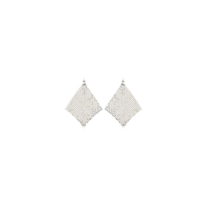 Rabanne Pixel Chainmail Earrings