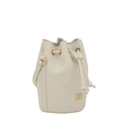 Valentino Garavani Mini Vlogo Drawstring Bucket Bag