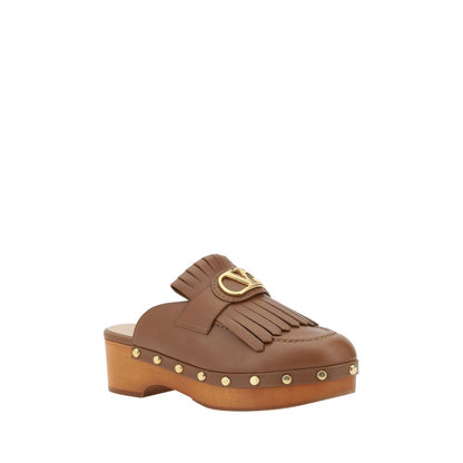 Valentino Garavani Leather Mules