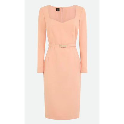 PINKO Pink Polyester Dress