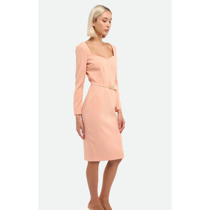 PINKO Pink Polyester Dress