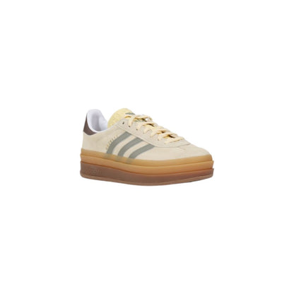 Adidas Cream Suede Leather Sneaker