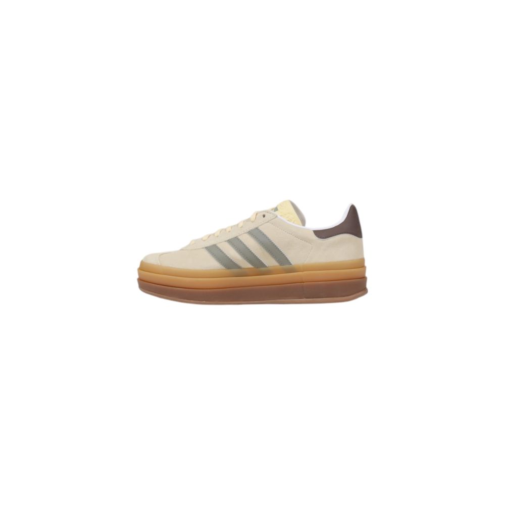 Adidas Cream Suede Leather Sneaker