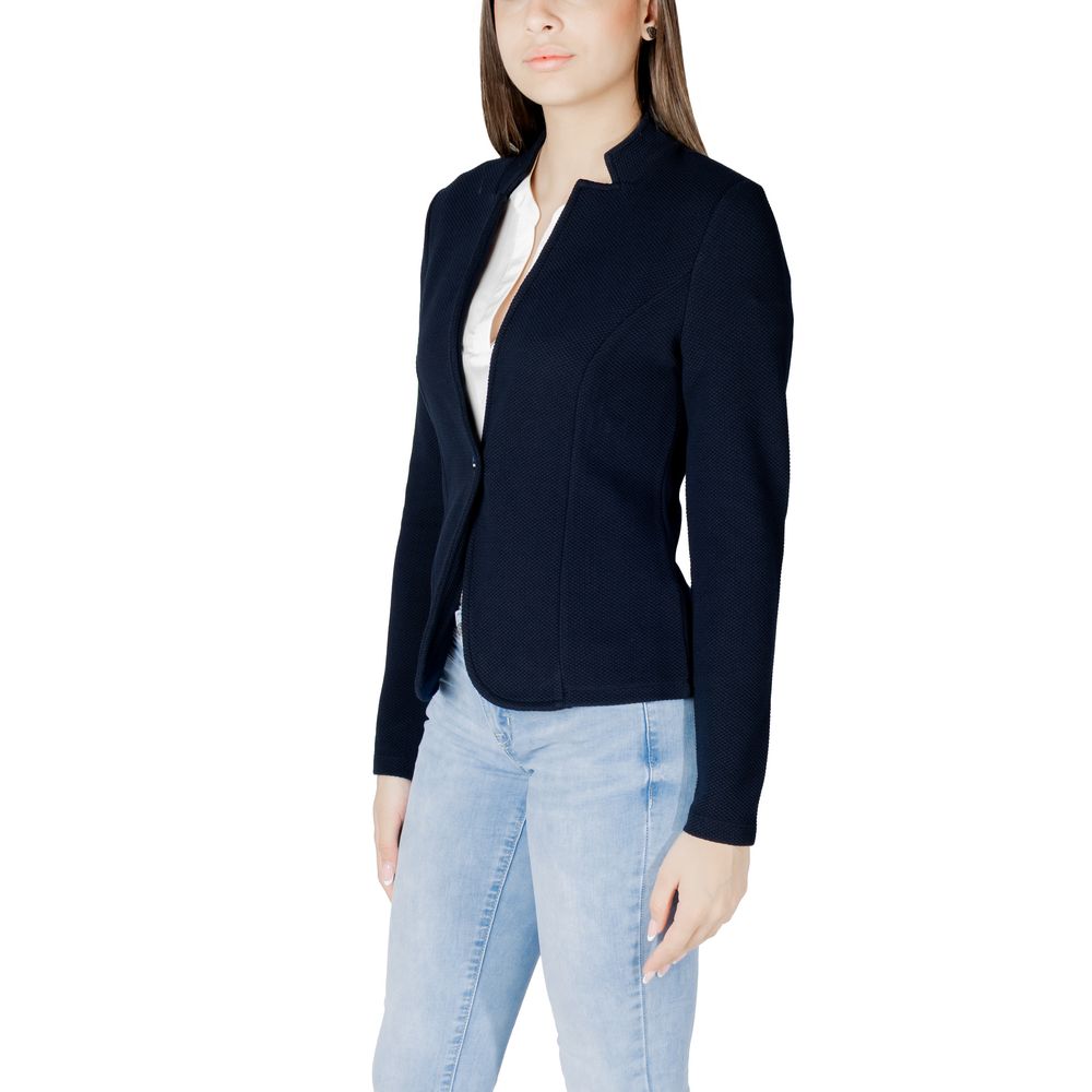 Street One Blue Cotton Suits & Blazer