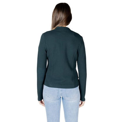 Street One Green Cotton Suits & Blazer