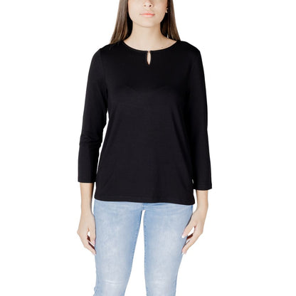 Street One Black Viscose Tops & T-Shirt