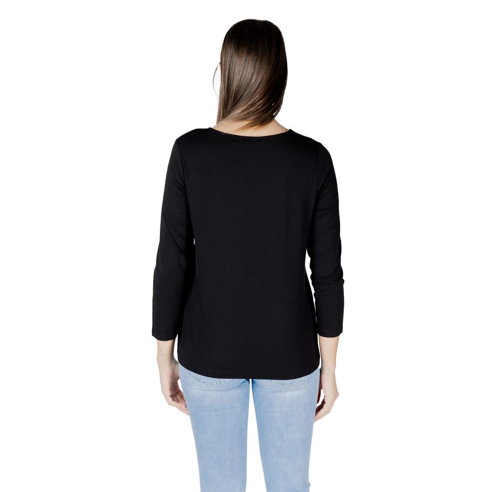 Street One Black Viscose Tops & T-Shirt