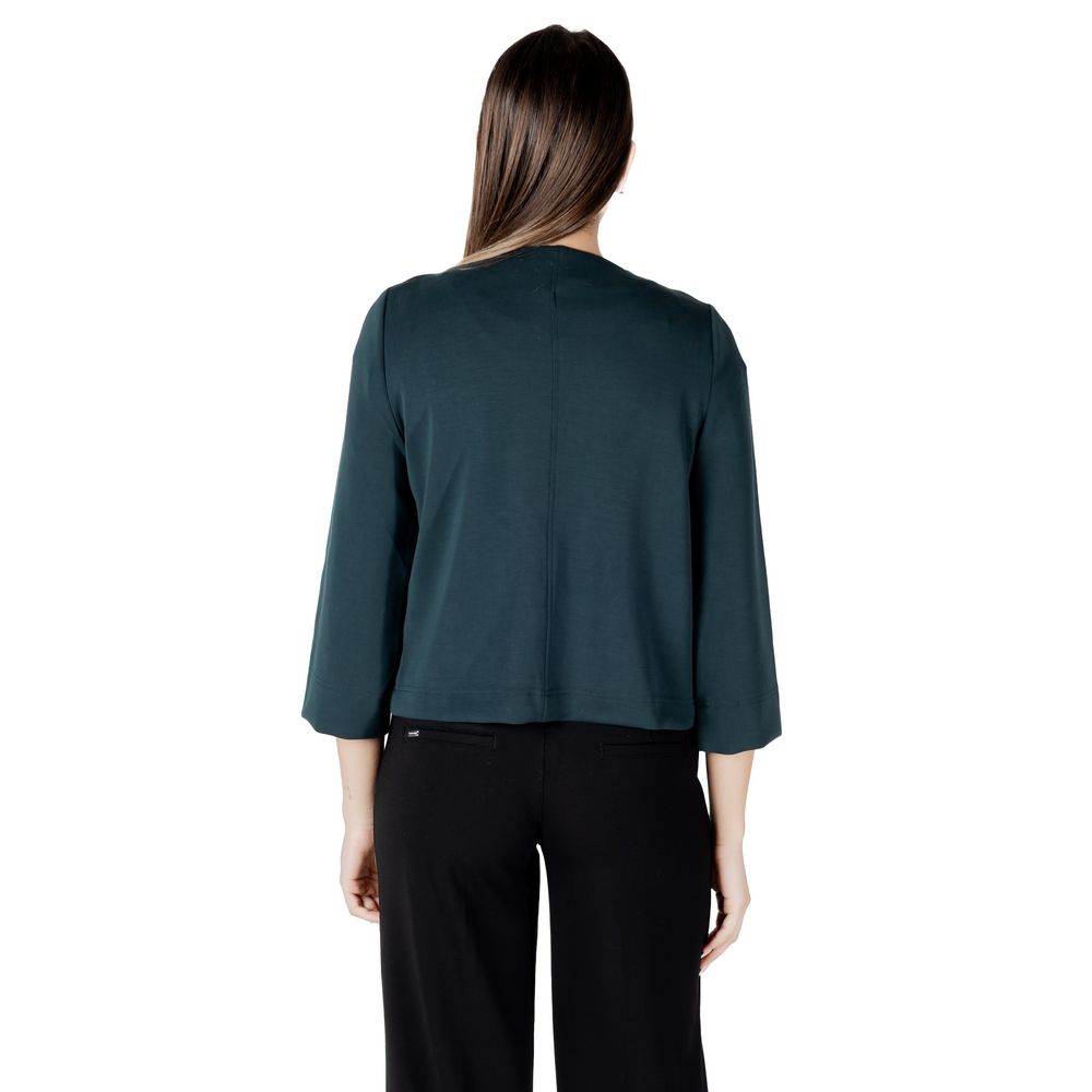Street One Green Modal Jackets & Coat