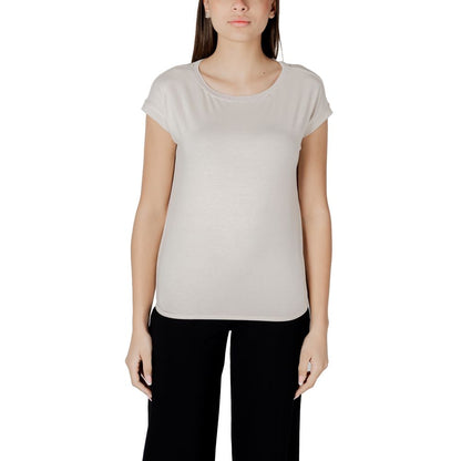 Street One Beige Viscose Tops & T-Shirt