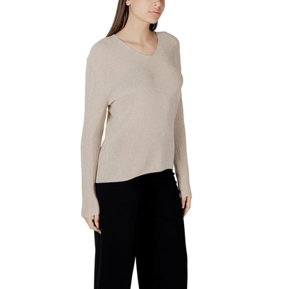 Street One Gold Cotton Tops & T-Shirt