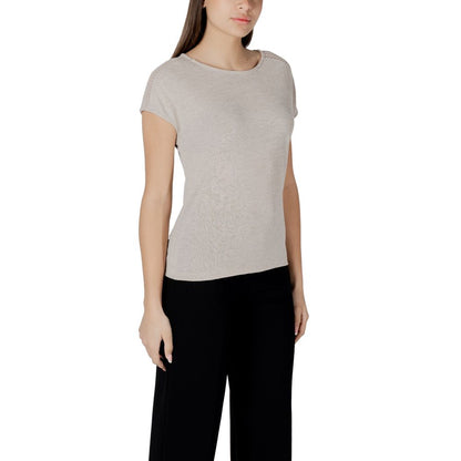 Street One Beige Polyester Tops & T-Shirt