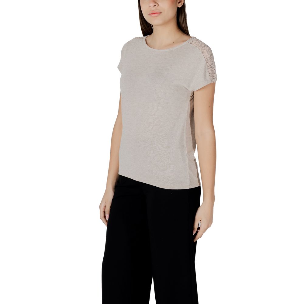 Street One Beige Polyester Tops & T-Shirt