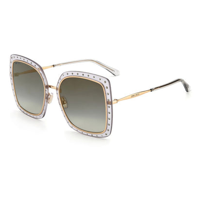 Jimmy Choo Gold Metal Sunglasses