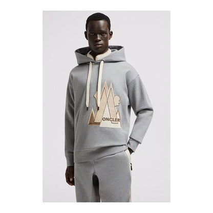 Moncler Gray Cotton Sweater