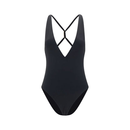 Versace Safety Pin One Piece Swimsuit