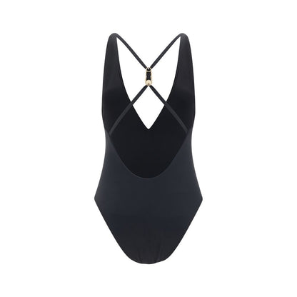 Versace Safety Pin One Piece Swimsuit