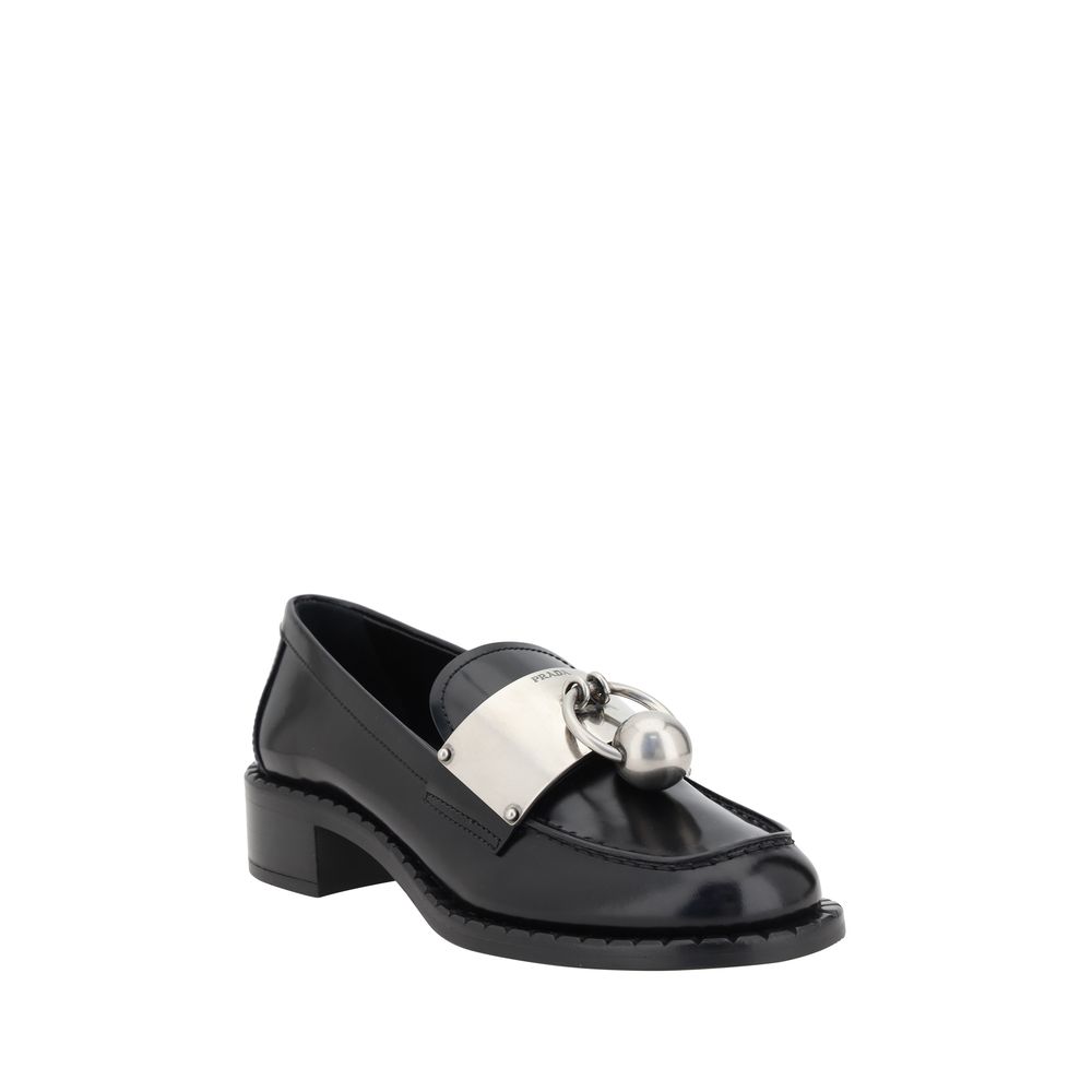 Prada Leather Loafers
