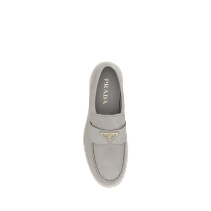 Prada Logoed Loafers