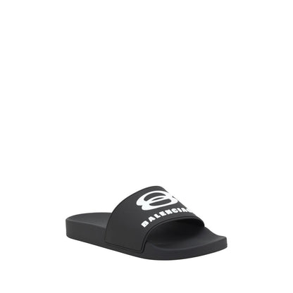 Balenciaga Logo Slippers
